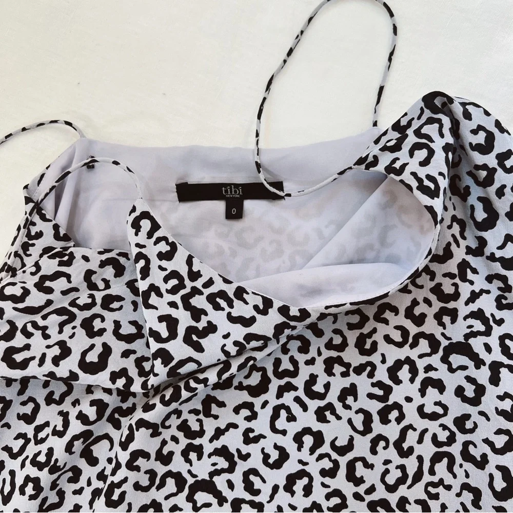 Tibi Designer Silk Mini Dress - Picture 7 of 11
